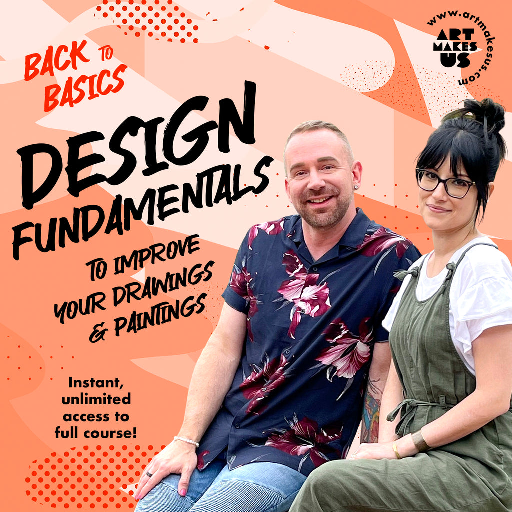 Back to Basics: Design Fundamentals to Improve Your Drawings & Paintings | Instant Access!