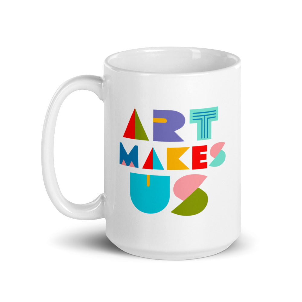 Art Makes Us Logo Mug
